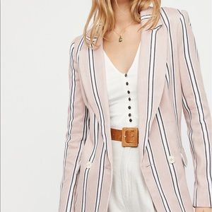 Pink blazer
